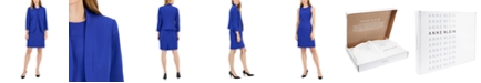 Anne Klein Executive Collection Shawl-Collar Sleeveless Sheath Dress Suit, Created for Macy's